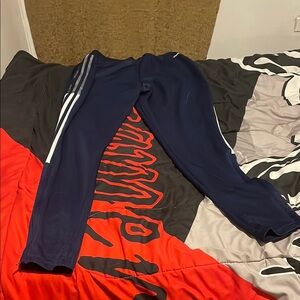 Kids Navy Blue Track Pants